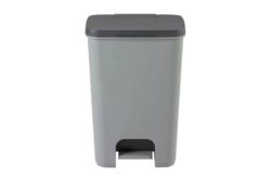 Curver 40 Litre Pedal Bin - Anthracite.